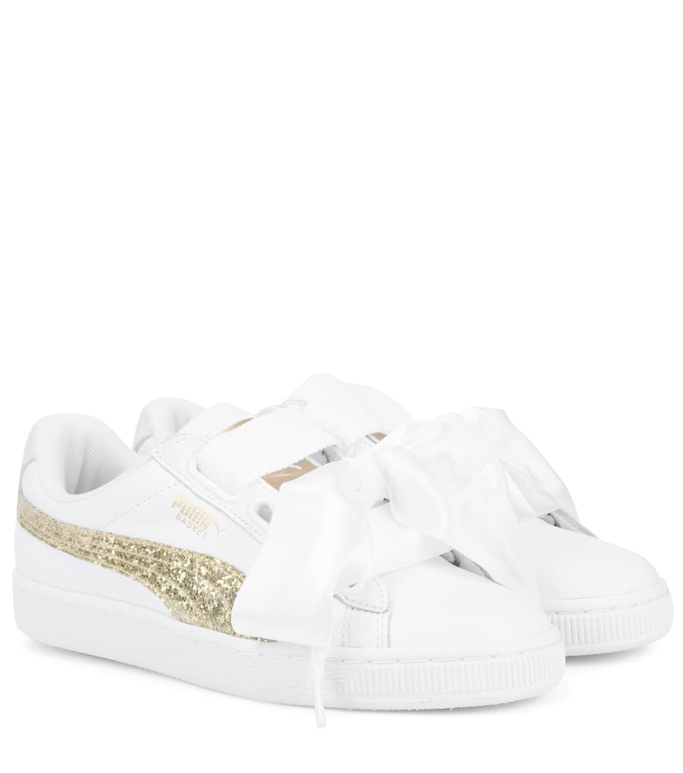 puma basket glitter puma basket glitter