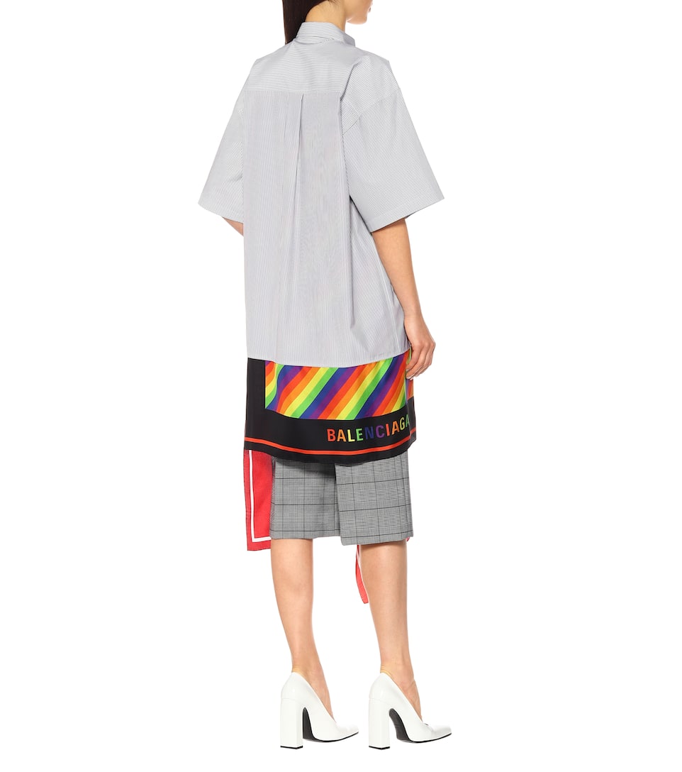 Balenciaga scarf dress clearance