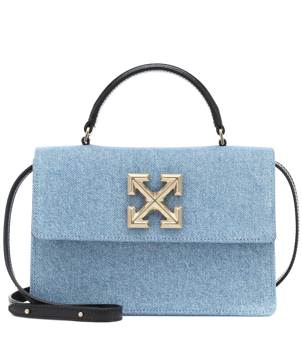 In Love Top Handle Denim Shoulder Bag In Love Top Handle Denim Shoulder Bag