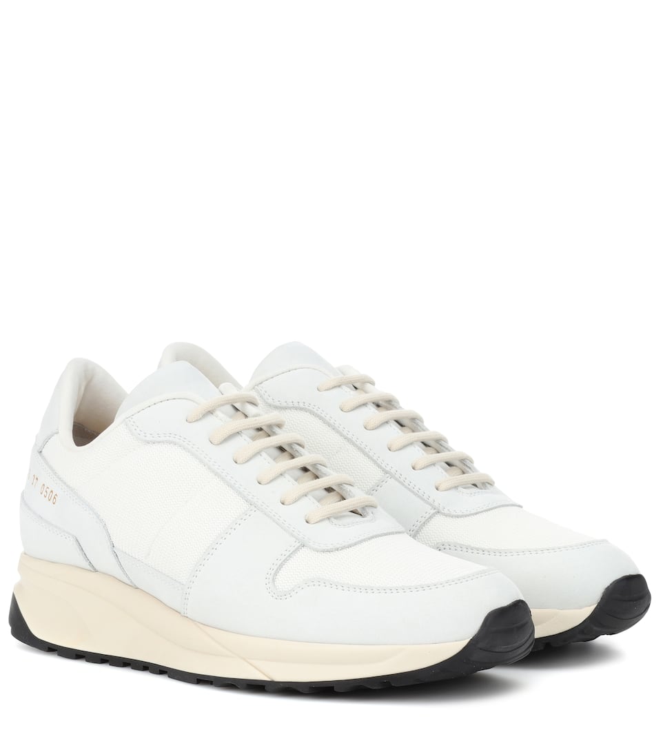 Sneakers Track Vintage mit Veloursleder Sneakers Track Vintage mit Veloursleder