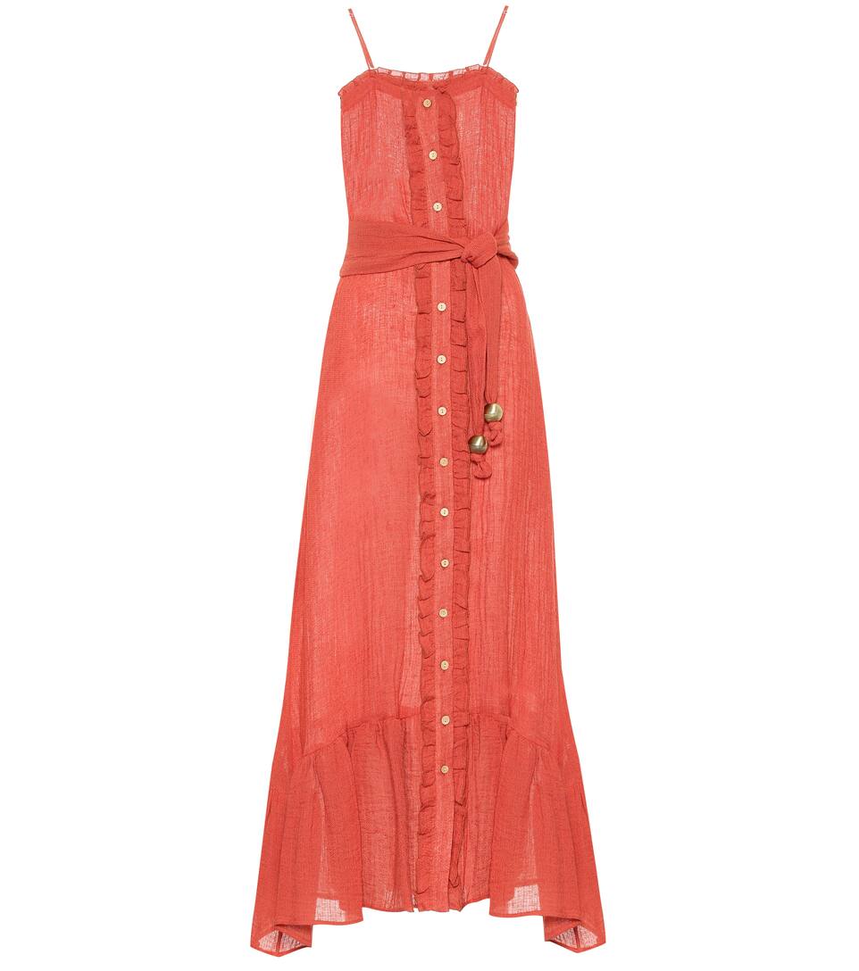 Fernandez Lin Lisa Longue Mélangé Robe En Marie GUSVpqzML