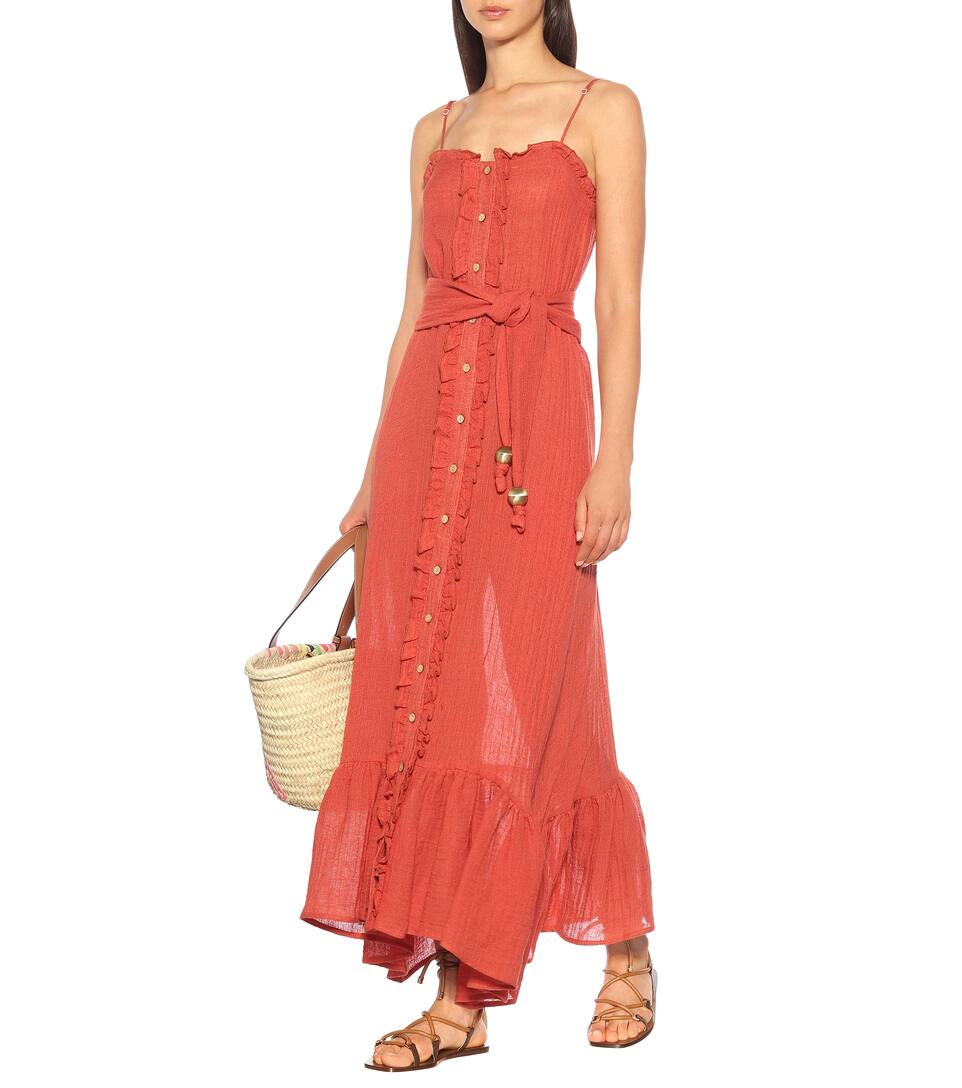 Fernandez Lin Lisa Longue Mélangé Robe En Marie GUSVpqzML