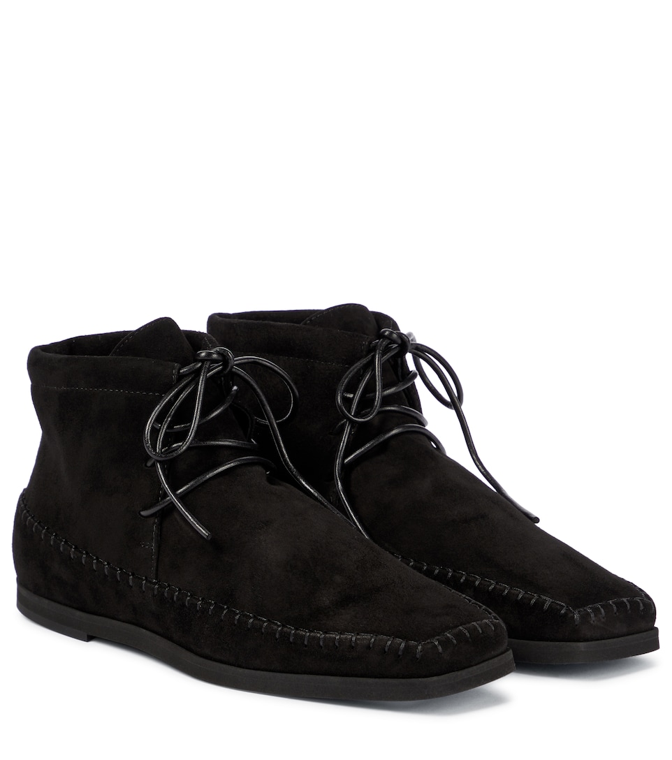 Totême - Suede moccasins | Mytheresa