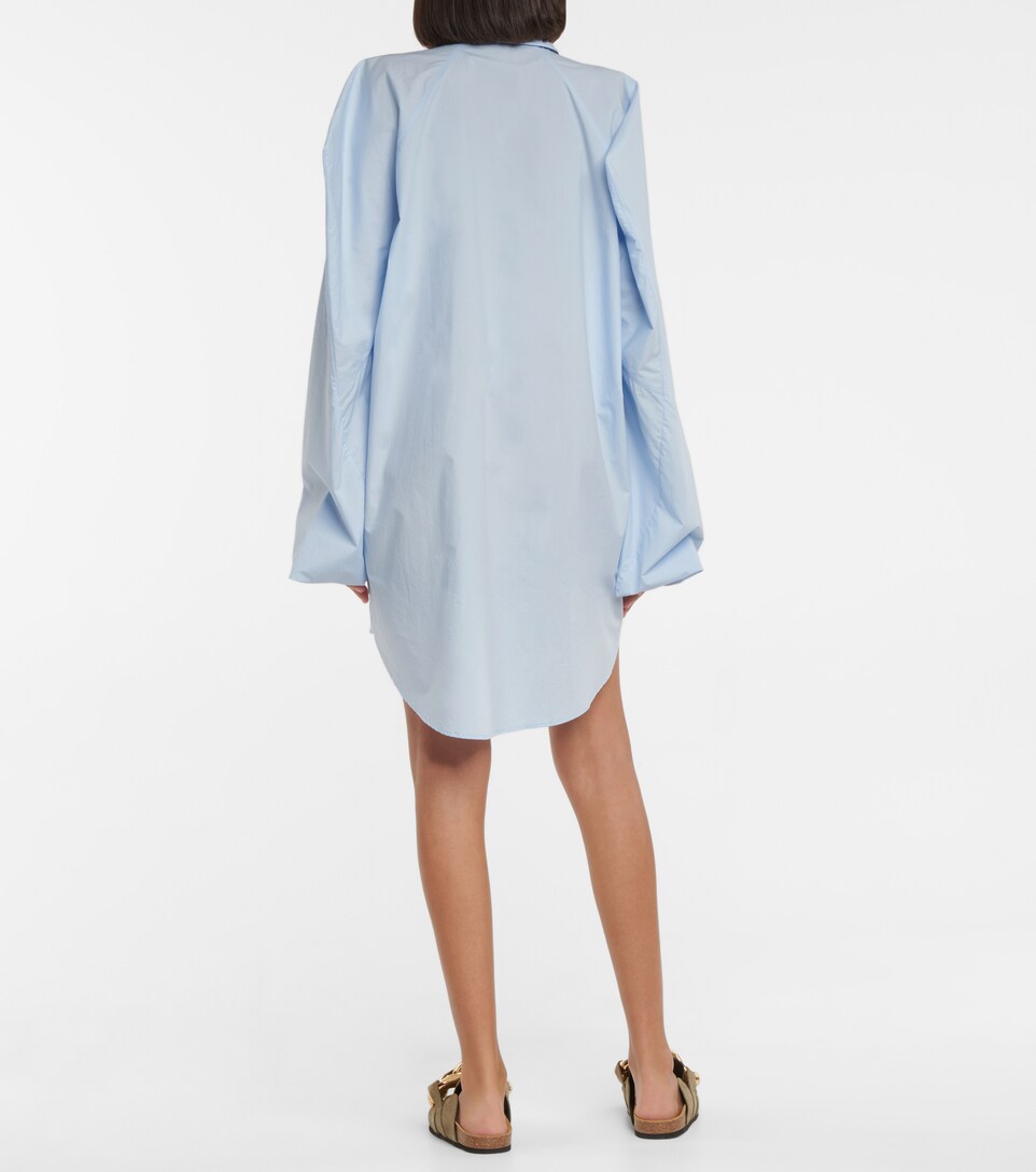cotton poplin shirt dress