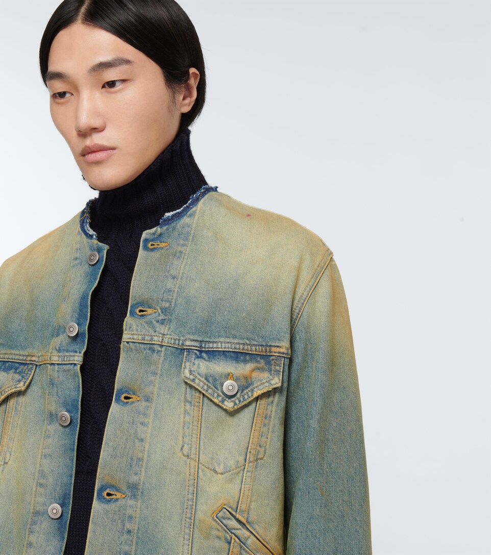 Maison Margiela - Collarless denim 