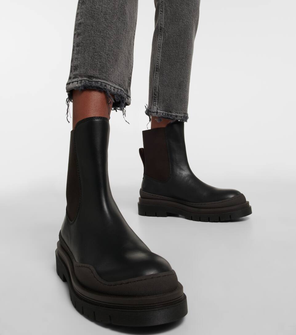 see by chloe platform chelsea boots