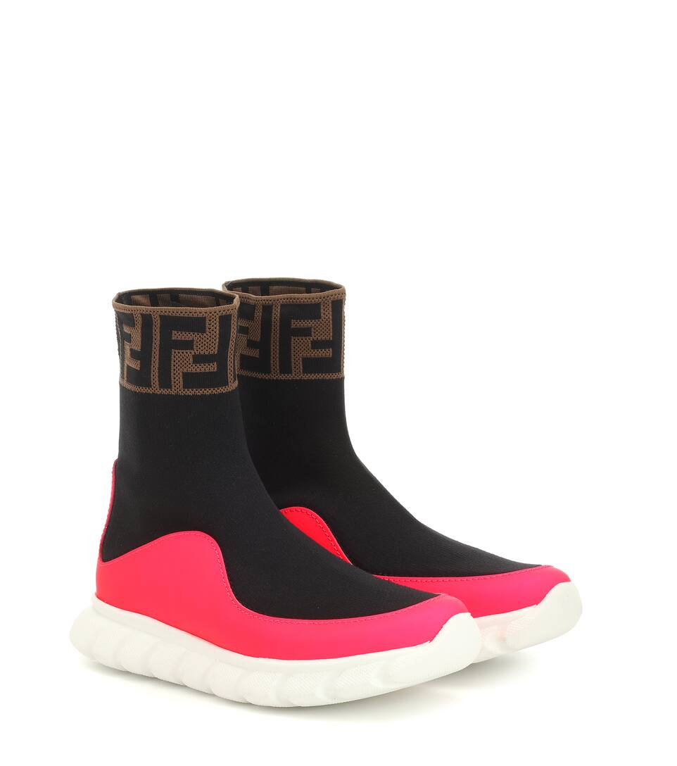 sock sneakers fendi