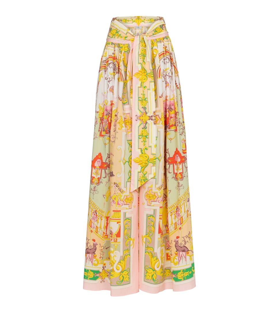 cotton maxi skirt