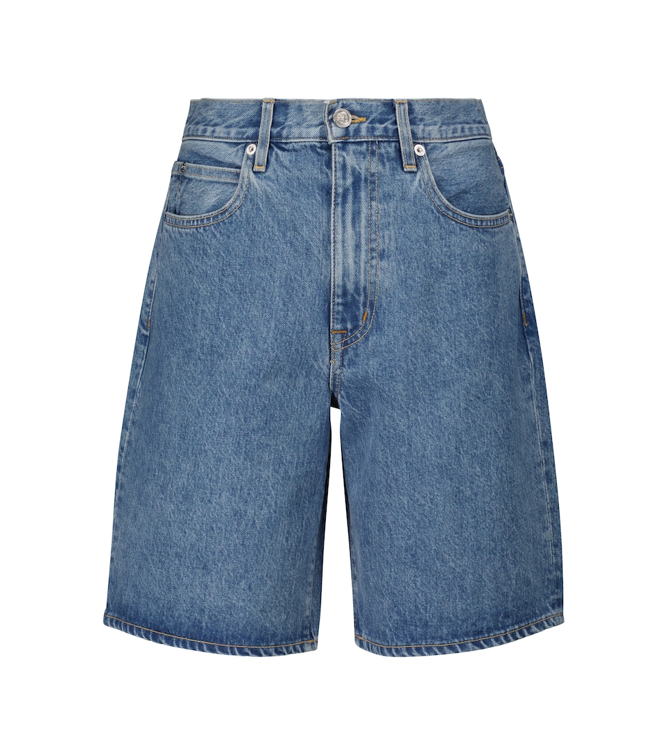 Low-rise denim shorts | Mytheresa