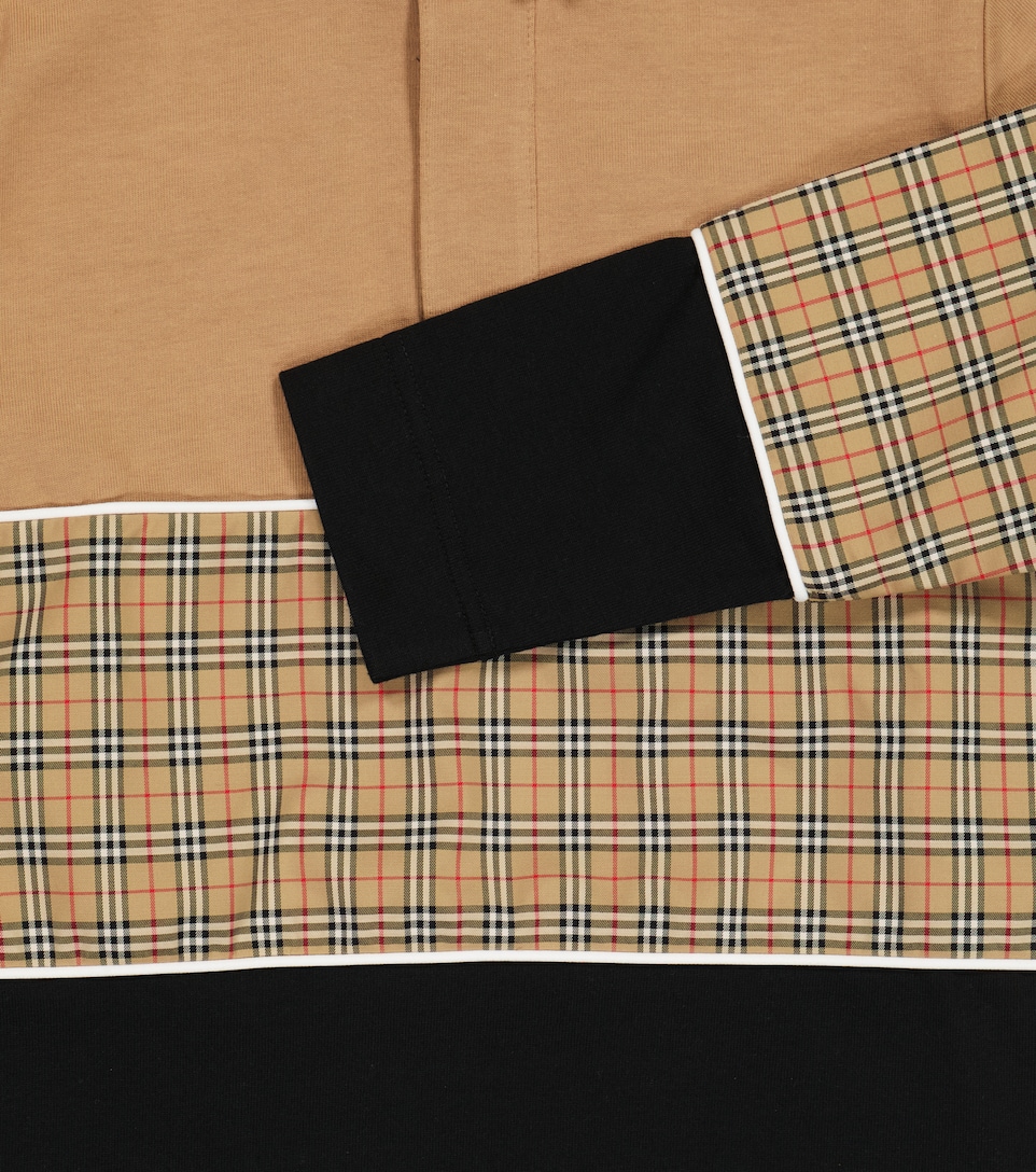 Burberry Kids - Polo in cotone Vintage Check | Mytheresa