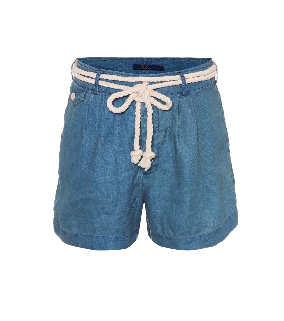 polo ralph lauren linen shorts