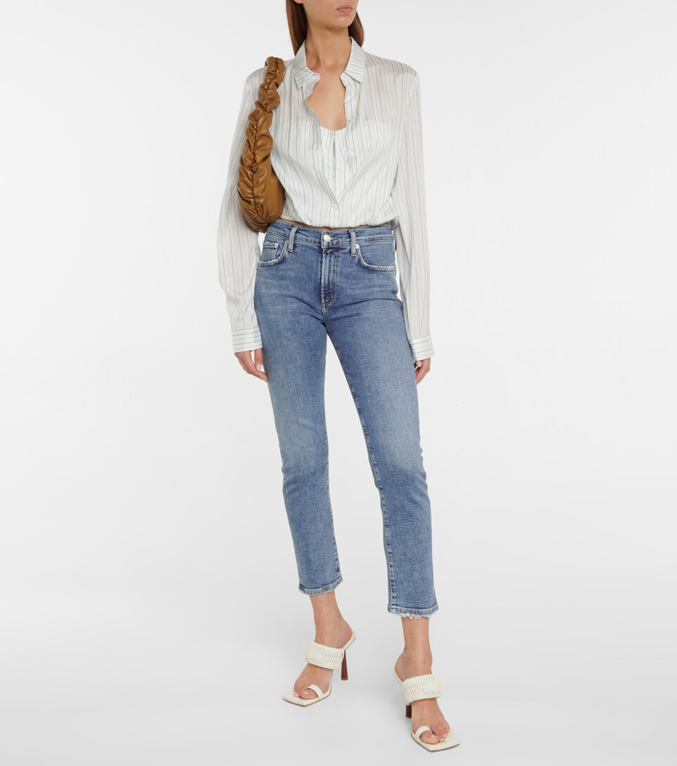Agolde - Toni mid-rise slim jeans 