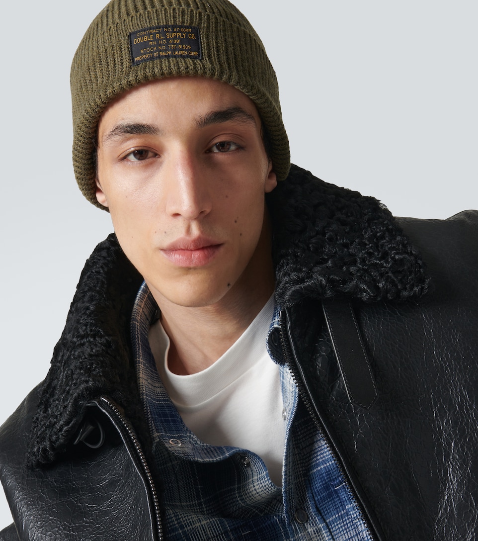 RRL - Knitted stretch-cotton watch cap 