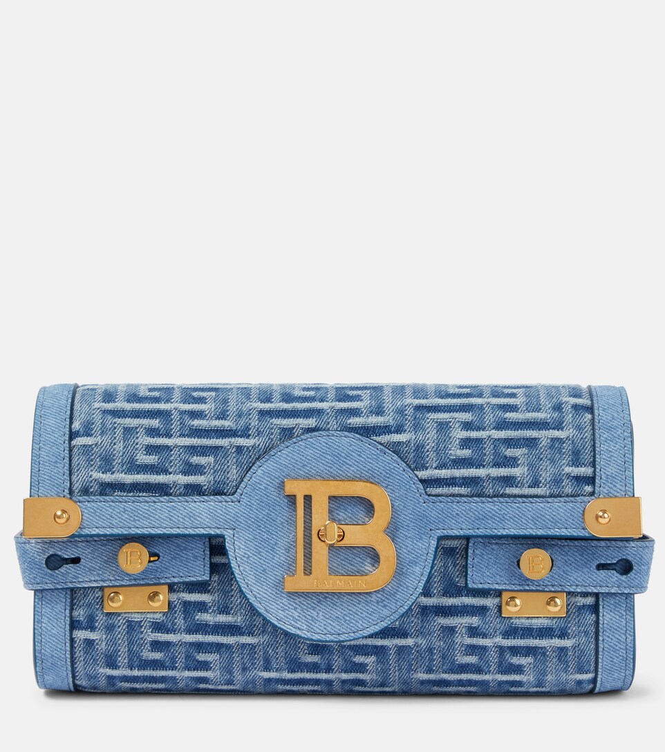 Balmain - Bolso cruzado B-Buzz 23 Small en jacquard | Mytheresa