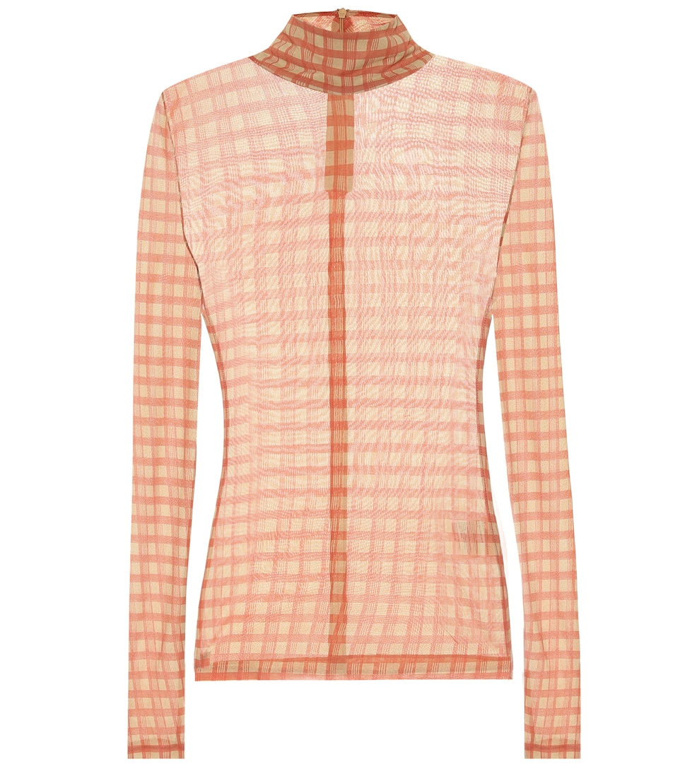 Acne Studios - Checked jersey 