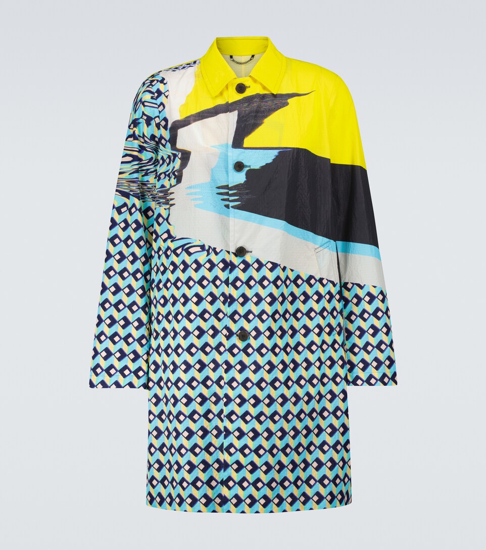 Dries Van Noten - Printed raincoat | Mytheresa
