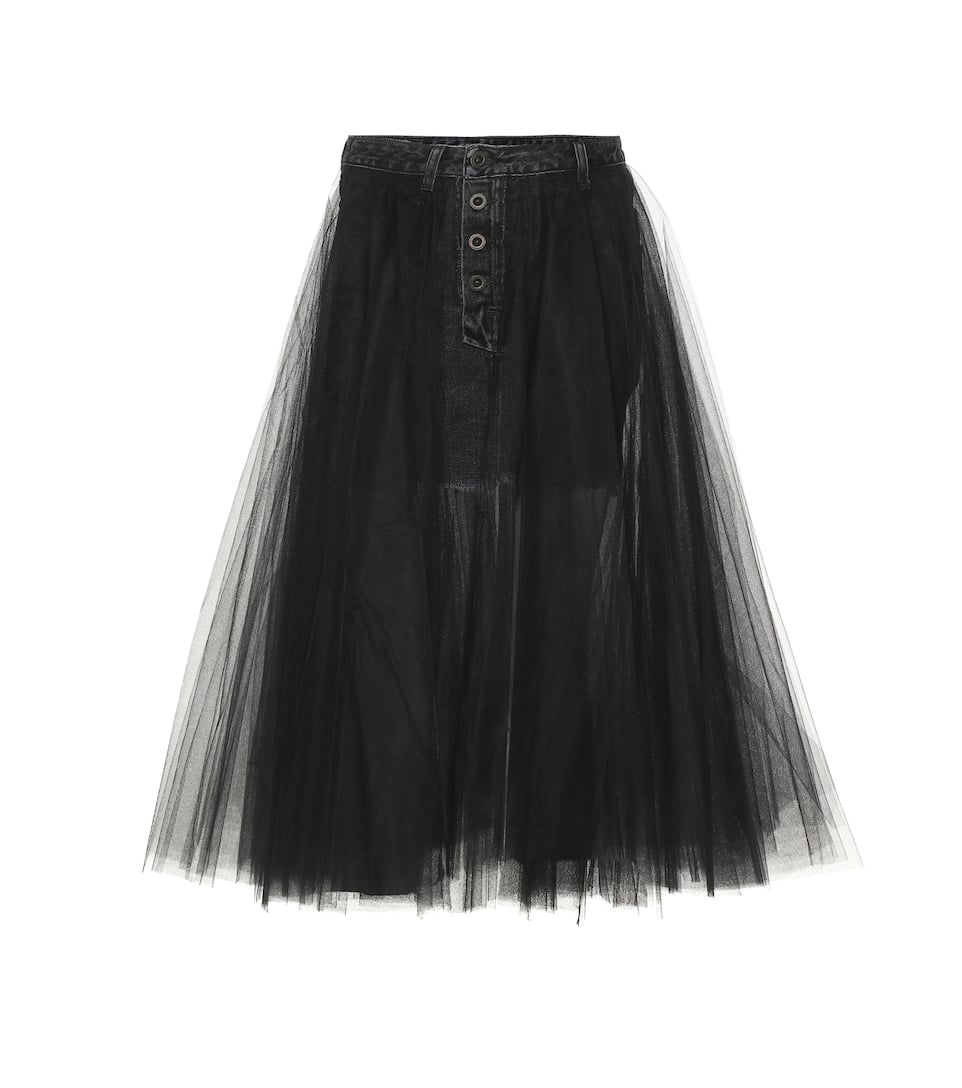 En Tulle Jupe Jean Unravel Et Rc3qS4jL5A