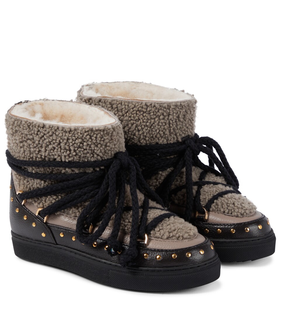 Botines De Borrego Y Piel - Inuikii | Mytheresa