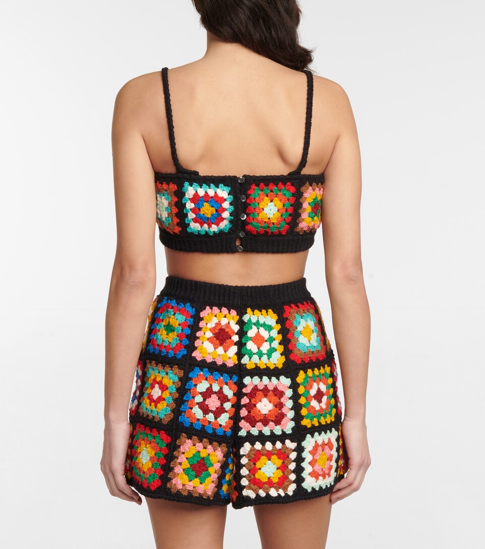 Alanui - Embassy crochet bralette 