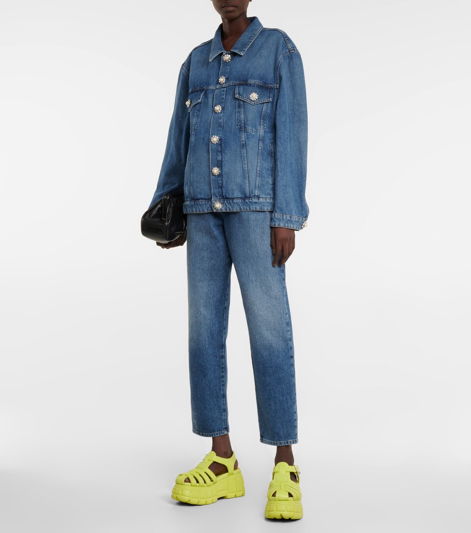 Miu Miu - Fisherman platform sandals | Mytheresa