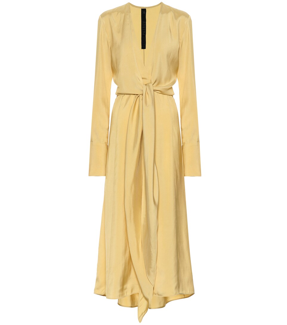 Petar Petrov Dedra Jersey Midi Dress Mytheresa