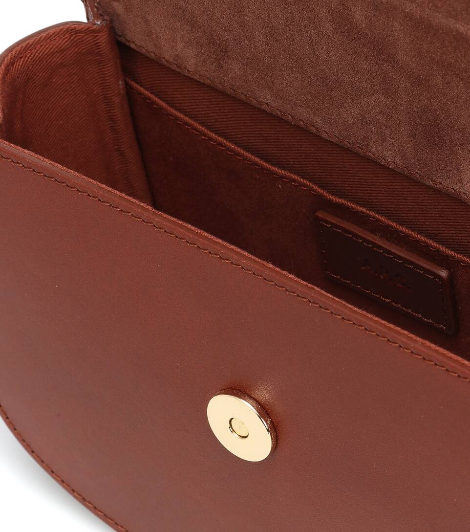 a p c geneve mini leather shoulder bag mytheresa