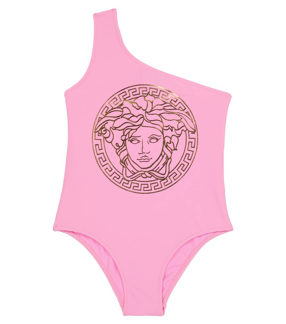 Versace Kids - Medusa one-shoulder swimsuit | Mytheresa