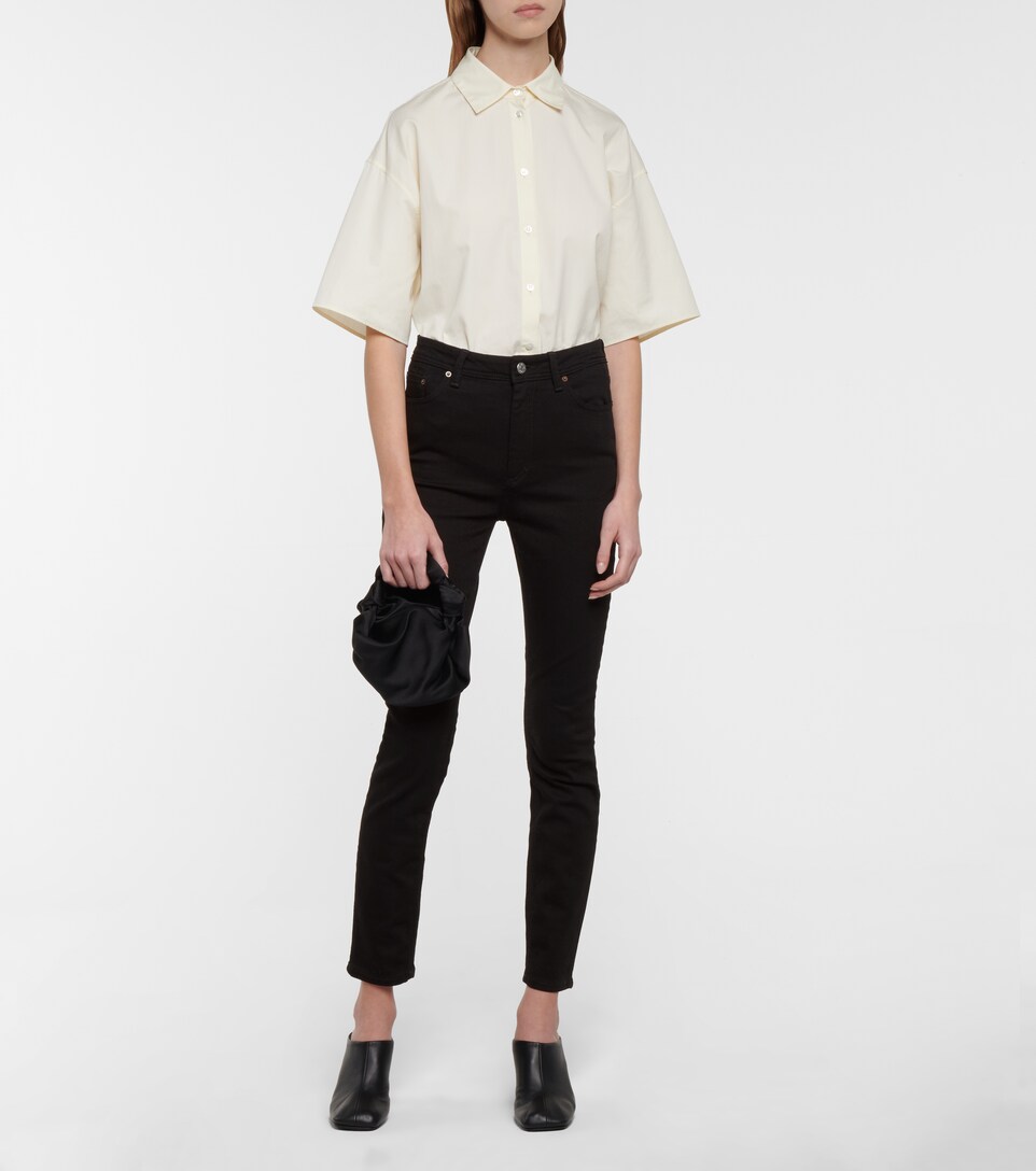 Peg High-Rise Skinny Jeans - Acne 