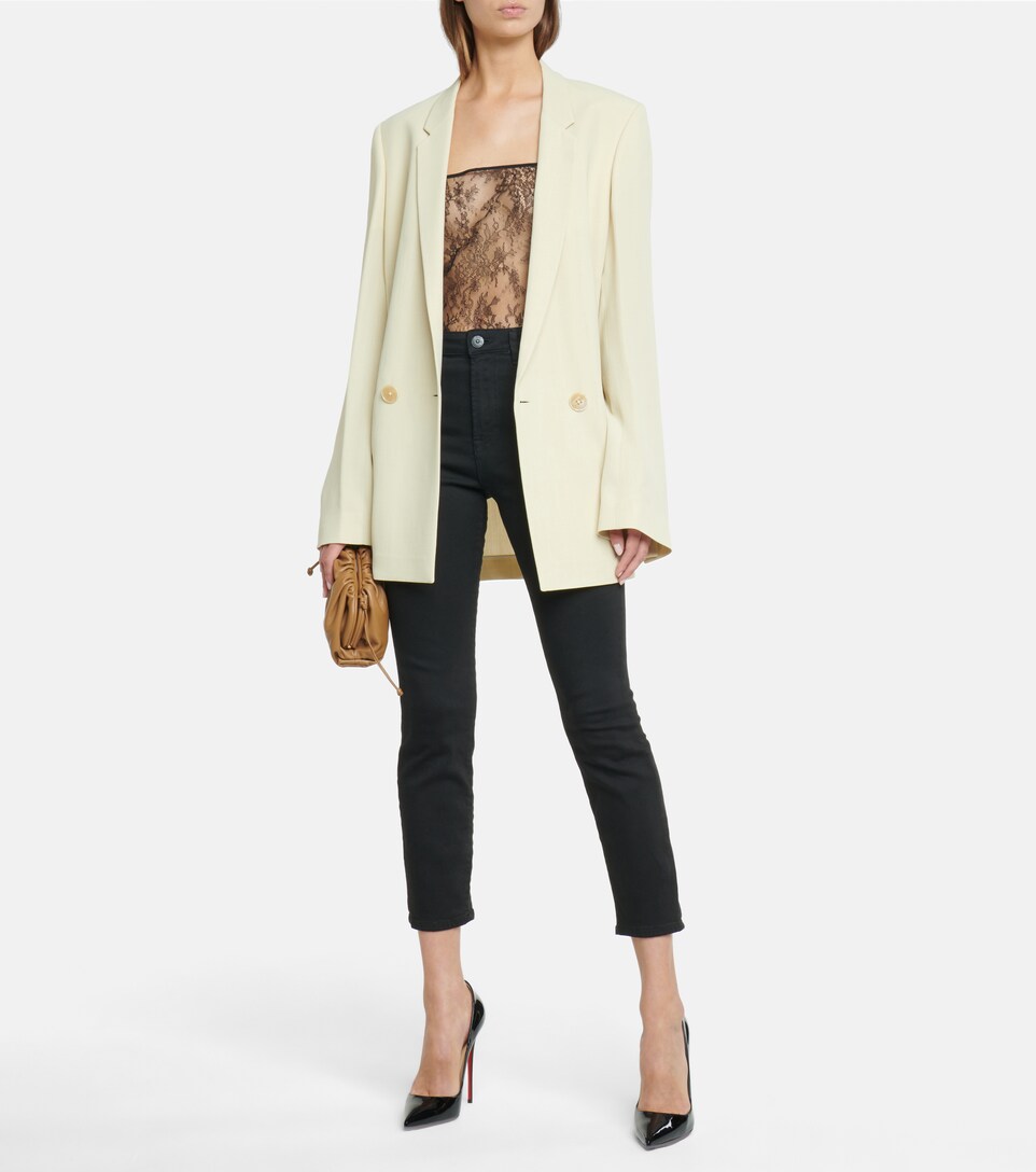 W3 Channel Seam skinny jeans 