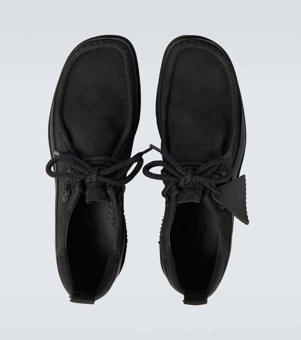 clarks wallabee cuir