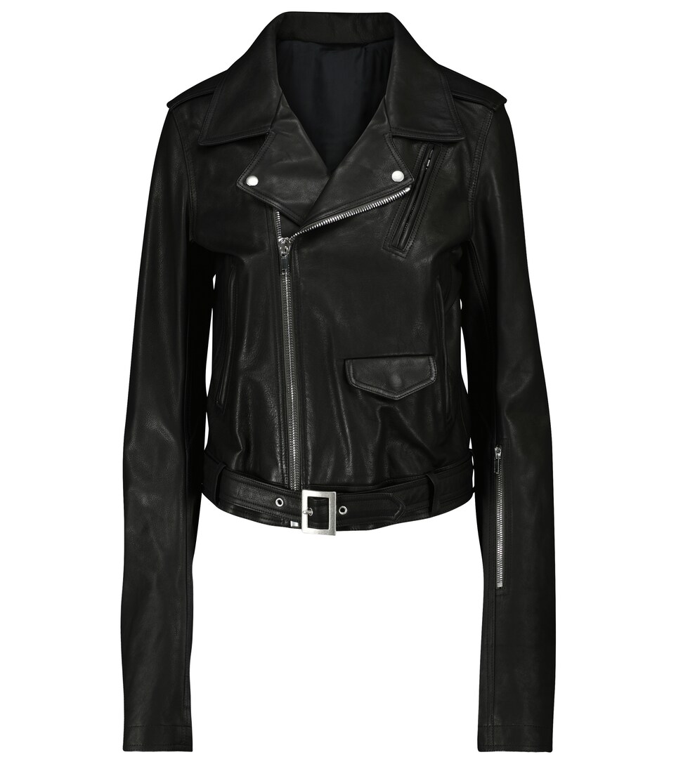 rick owens biker jacket