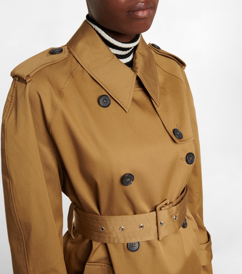 Khaite Spellman cotton trench coat Mytheresa