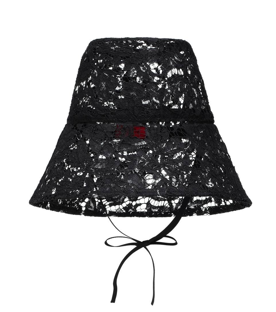 Lace Bucket Hat Valentino Mytheresa
