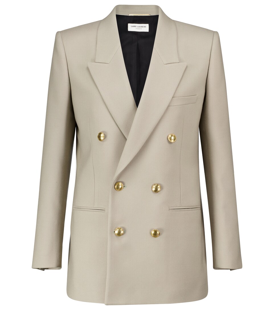 Saint Laurent - Wool gabardine blazer 