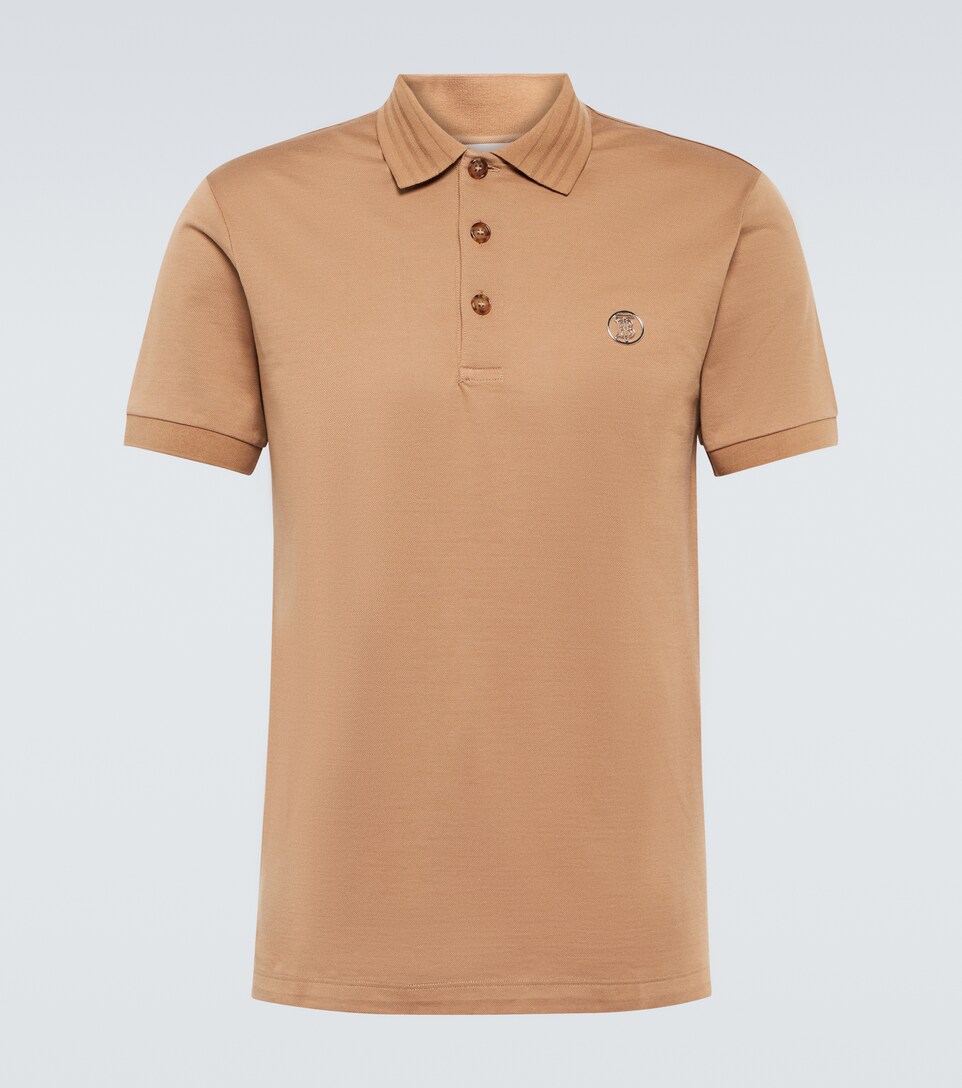 Burberry - Cotton and silk polo shirt 