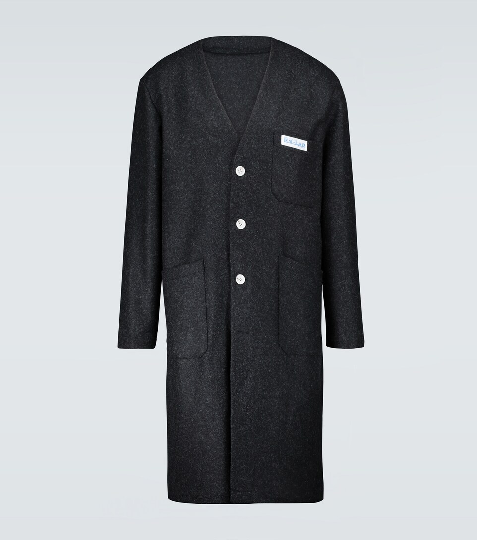 raf simons overcoat