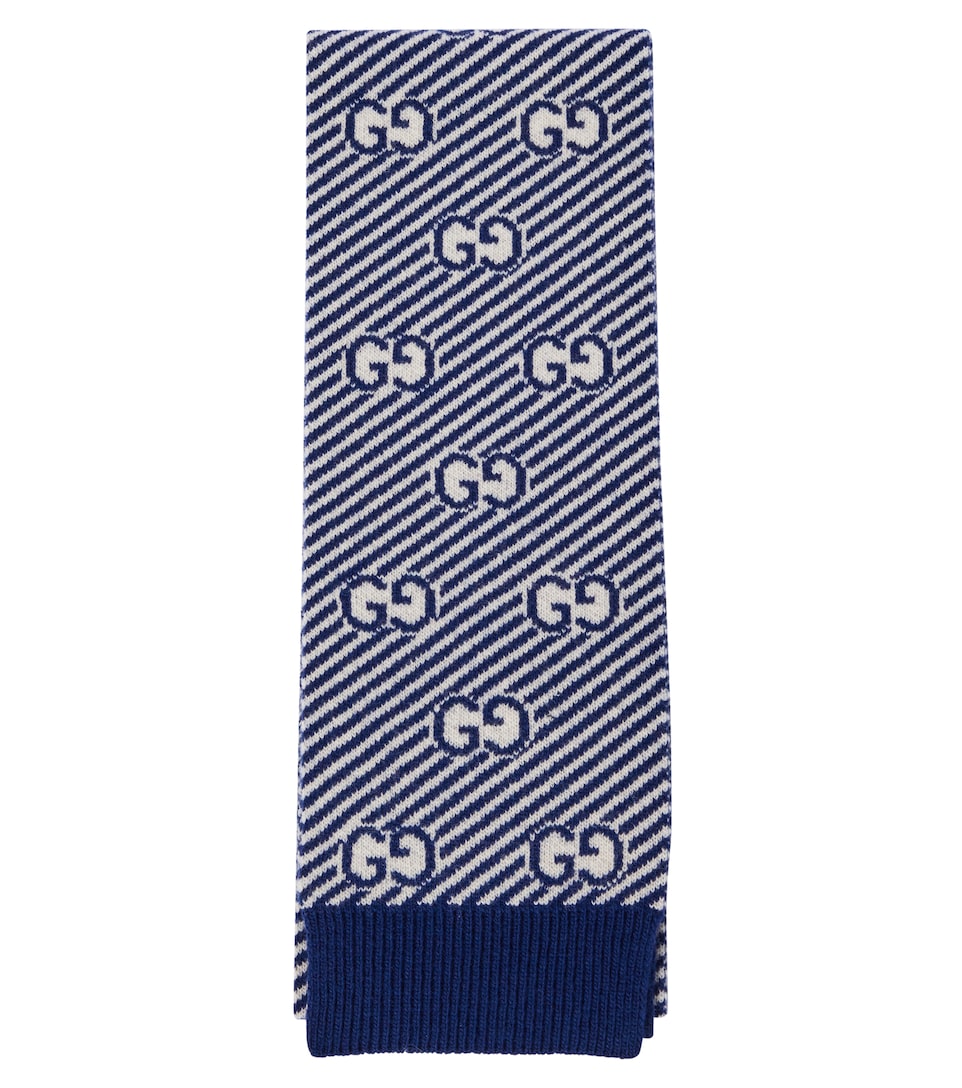 Gucci Kids Gg Wool Scarf Mytheresa