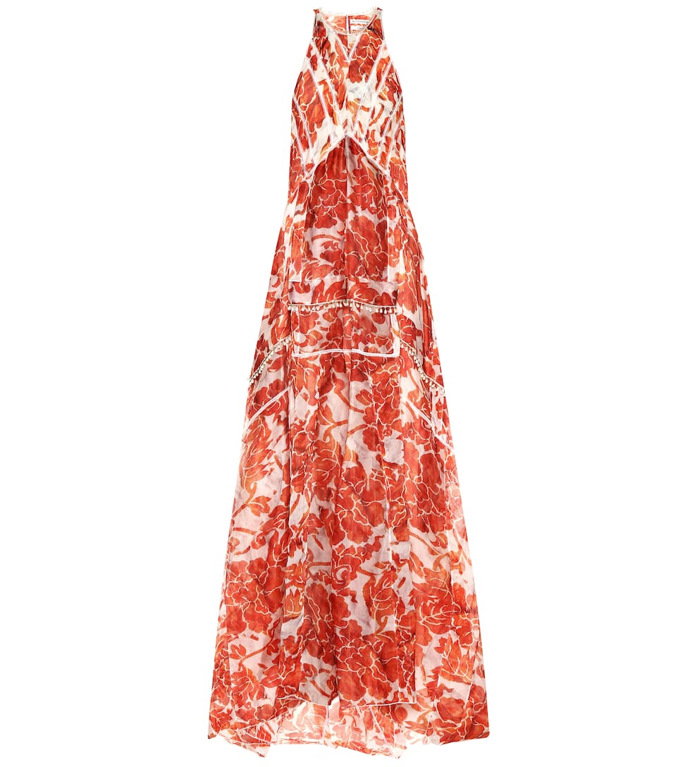 Altuzarra - Bellini embellished silk maxi dress