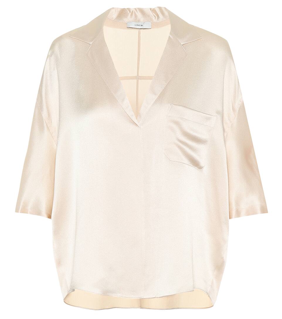 Soie En Soie Vince Vince En Blouse Vince Blouse Vince En Soie Blouse Blouse dxBoreC