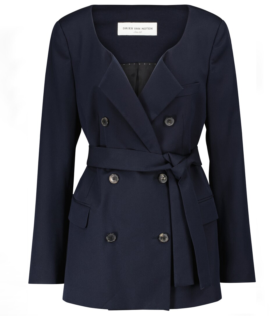 Dries Van Noten - Belted double 
