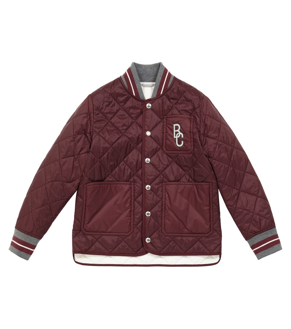 brunello cucinelli quilted jacket