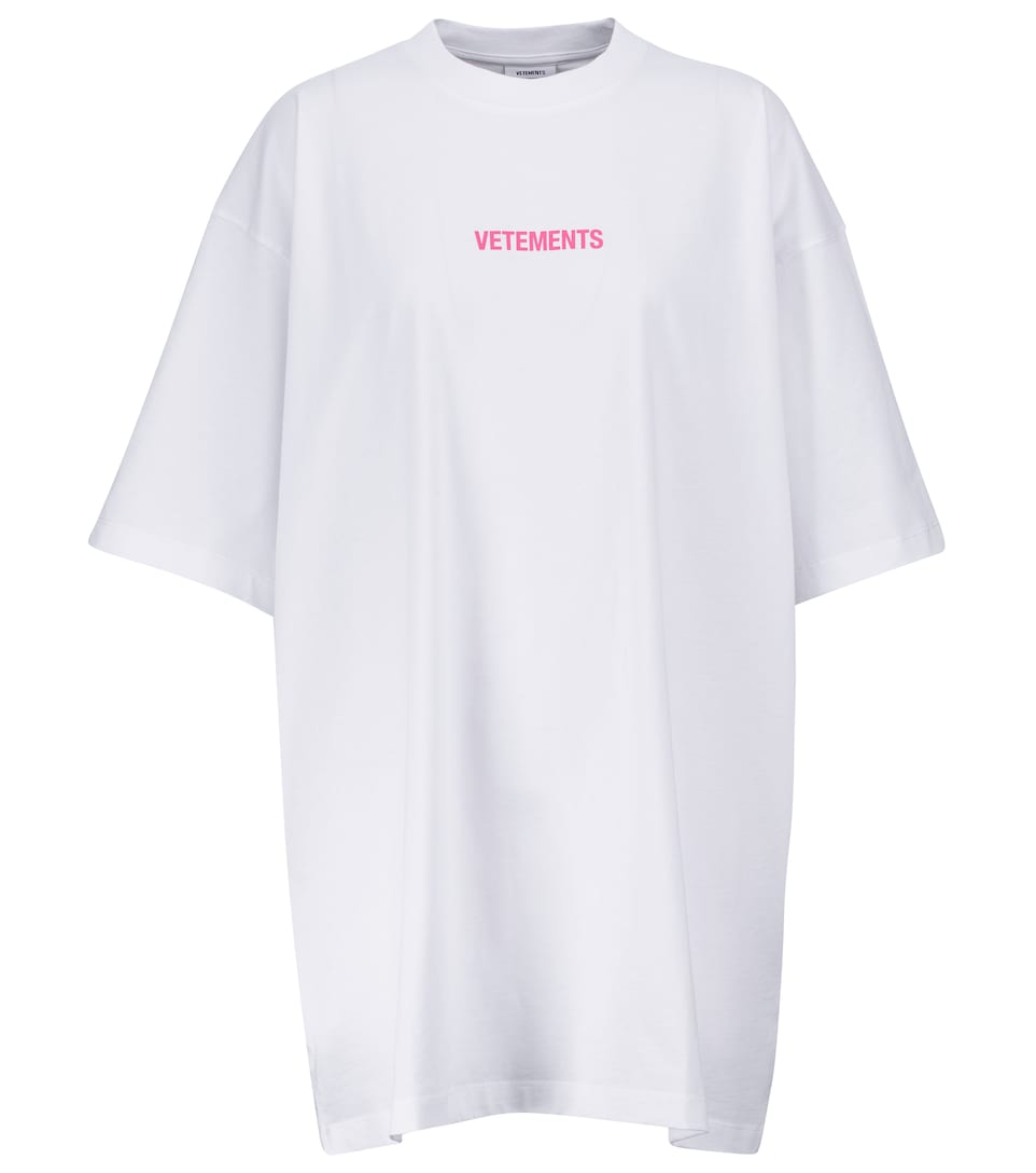 Vetements - Cotton logo T-shirt | Mytheresa