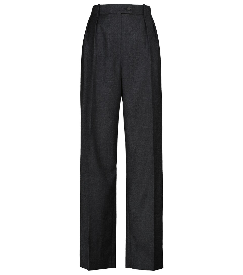 Randa virgin wool wide-leg pants 