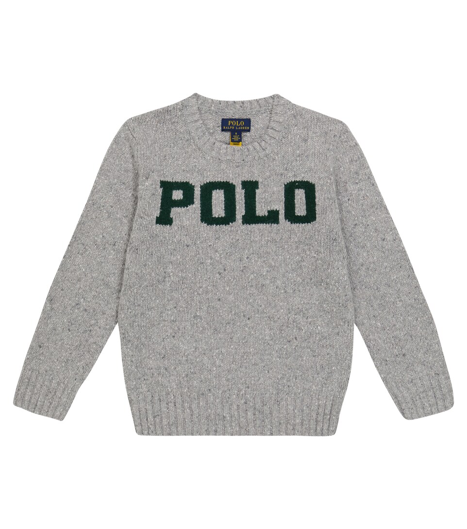 polo wool blend sweater