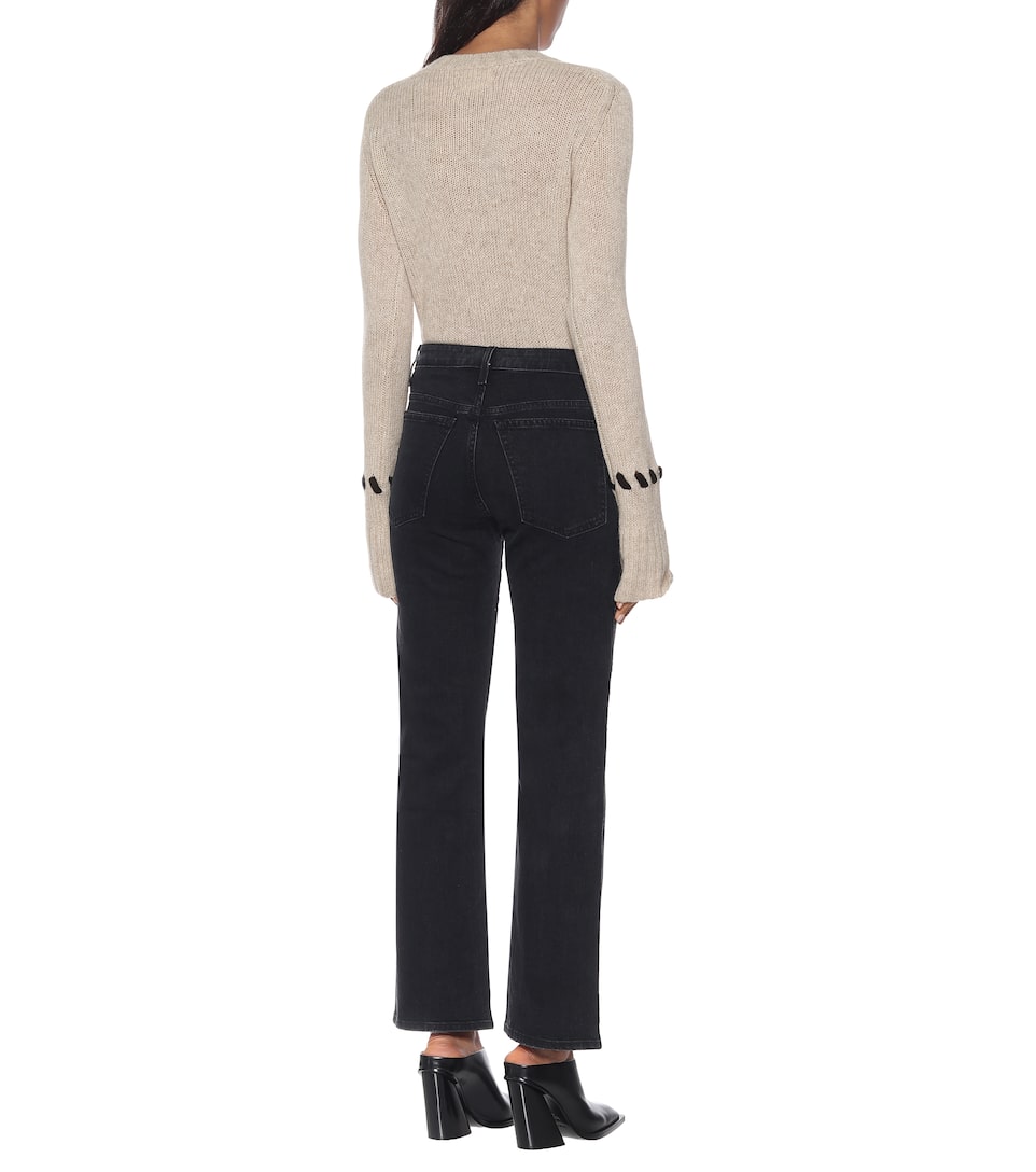KHAITE Vivian high-rise straight jeans,P00445997