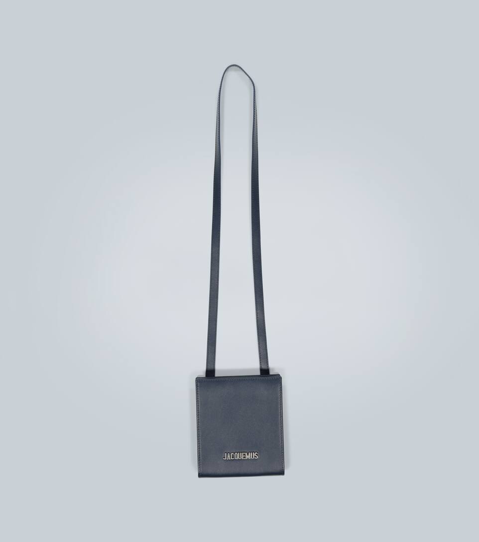 JACQUEMUS LE GADJO STRAPPED LEATHER WALLET,P00455172