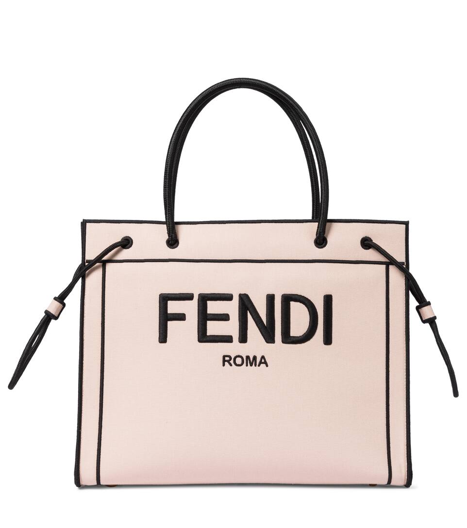 fendi roma canvas tote