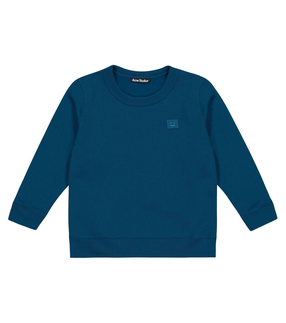 Acne studios fairview face cotton sweatshirt Clearance