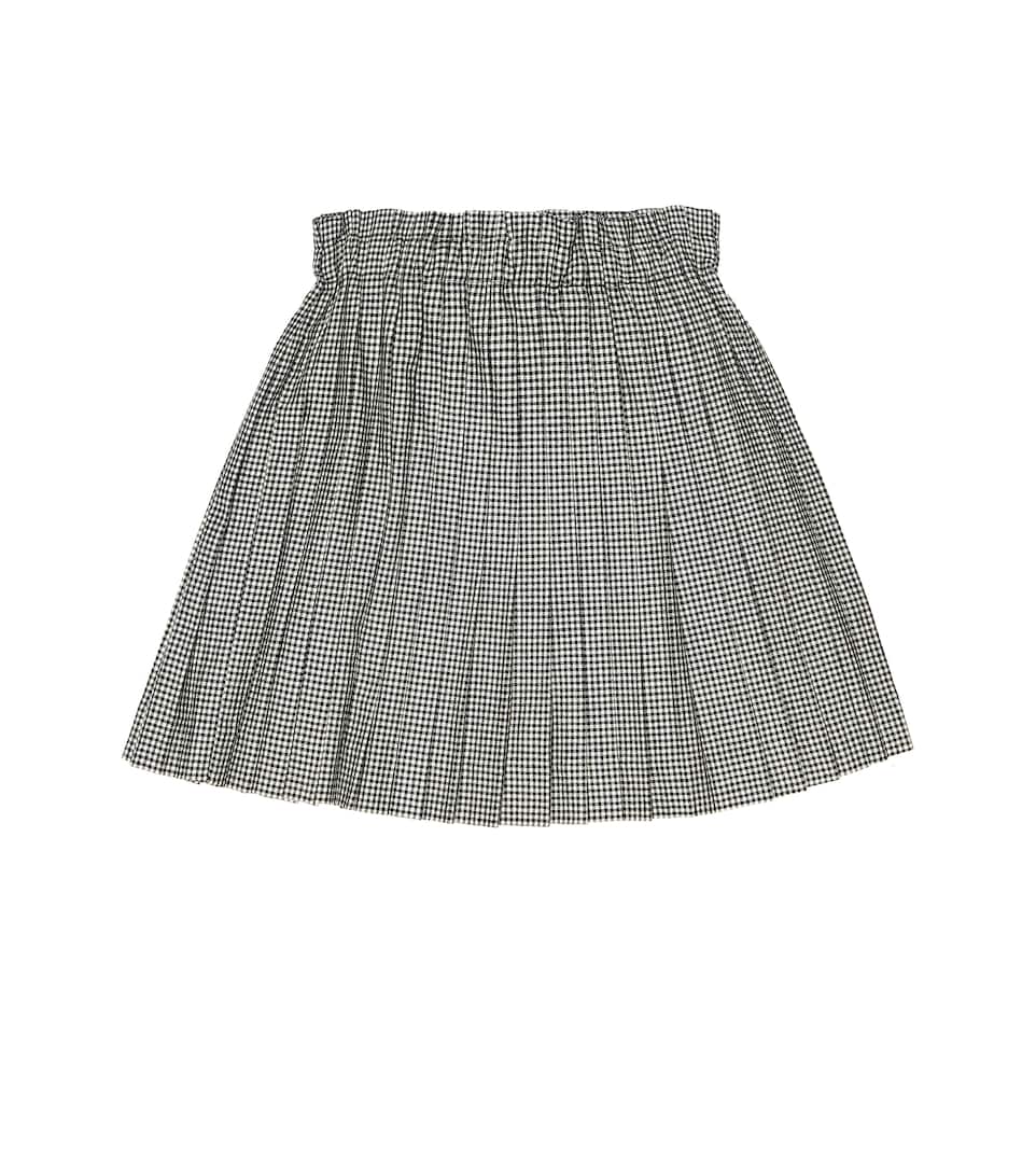 Gonna A Quadretti In Misto Lana Bonpoint Mytheresa