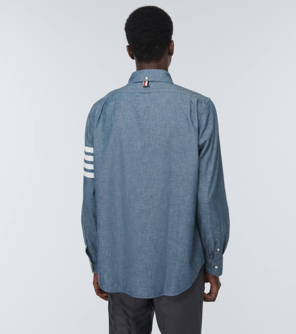 thom browne chambray shirt